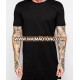 2017 custom bulk blank t shirts mens long t shirt