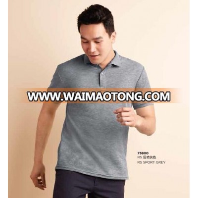 100% cotton high quality custom embroidered logo man polo t-shirt