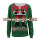 2018 Christmas wholesale custom plain crewneck sweatshirt 3D Cartoon santa claus print  womens oversized sweatshirt