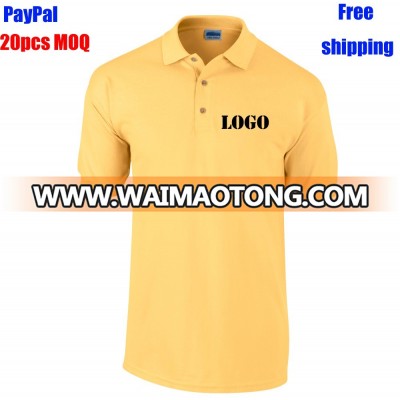 Free shipping 100% cotton high quality custom embroidered logo man golf tee