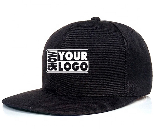 Free Shipping Embroidery Custom Your Logo 20 Pcs Minimum Flat Brim Snapback Cap,Flat Cap